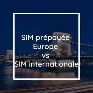 SIM prépayée Europe vs SIM internationale : qu'est-ce qui vous convient le mieux ?