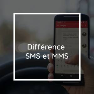 What is the difference between SMS & MMS?